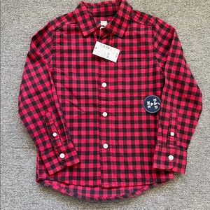 Buffalo Plaid Oxford Button Down Shirt